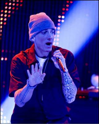 Ca sĩ Mỹ Eminem