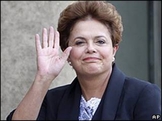 Dilma Rousseff, candidata a la presidencia de Brasil.