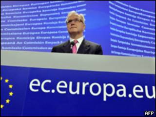 El comisionado de Economía de la UE, Olli Rehn