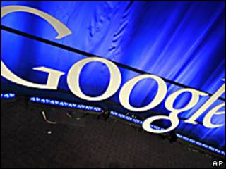 Logo de Google en el lugar donde realizó el anuncio