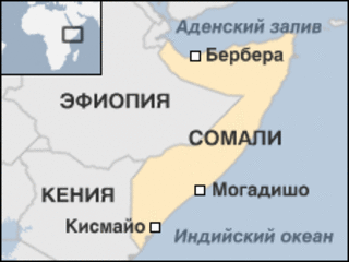 Карта Сомали