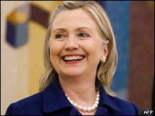 La secretaria de Estado de EE.UU., Hillary Clinton