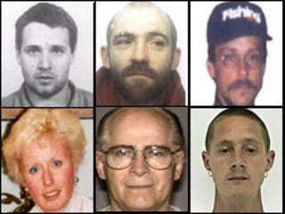 Fugitivos buscados por la Interpol