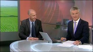 Đại sứ Mark Kent trong một phỏng vấn trên BBC World