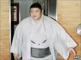 O lutador Kotomitsuki (arquivo)