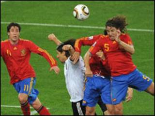 Uhispania waliishinda Ujerumani 1-0