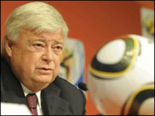O presidente da CBF, Ricardo Teixeira.