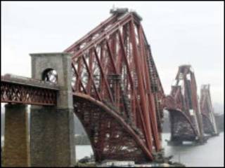 苏格兰的福斯桥(The Forth Bridge)