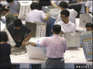 Elecciones en Japón