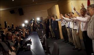 Disidentes Cubanos llegan a Madrid