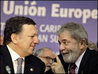 Lula e Durão Barroso