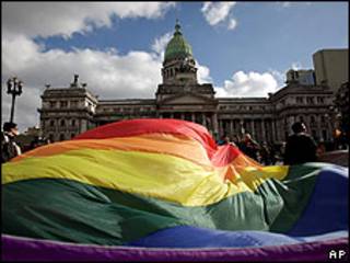 Bandera arcoiris.