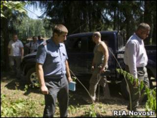 Милиция в Химкинском лесу