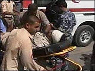 Víctima de atentado en Irak