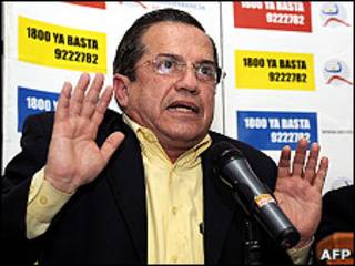 Ricardo Patiño, canciller de Ecuador (foto de archivo)
