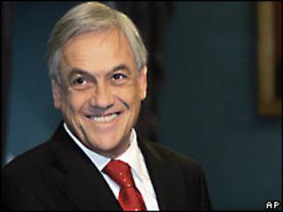 Sebastián Piñera, presidente de Chile.