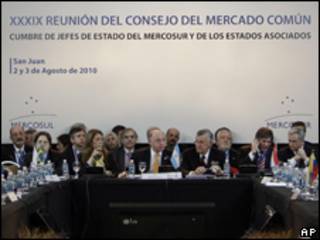 Reunión de Mercosur en San Juan, Argentina