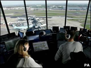 Controladores aéreos