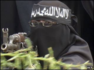 Militante de al-Shabab