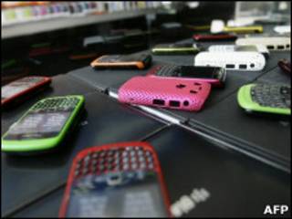 Teléfonos Blackberry