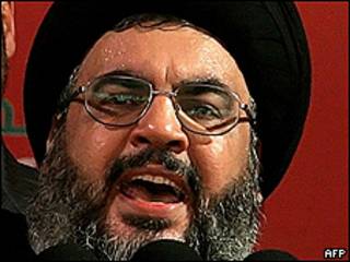 O líder do Hezbollah, Hassan Nasrallah