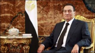 حسنی مبارک، رئیس جمهور سابق مصر