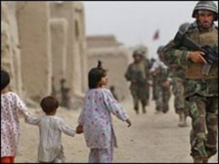 US troops in Afghanistan