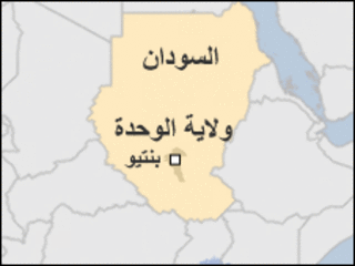 خريطة السودان