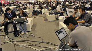 Asistentes a Campus Party México