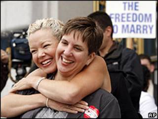 Activistas gay en San Francisco, California