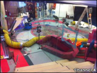 A casa do Big Brother (Foto Channel 4)