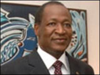 Shugaba Blaise Campaore na Burkina Faso