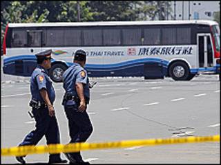 O ônibus sequestrado em Manila