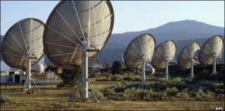Red de telescopios Allen para señales extraterrestres