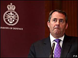 Sakataren Tsaron Burtaniya, Liam Fox