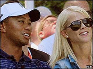 Tiger na Elin kabla ya kutengana