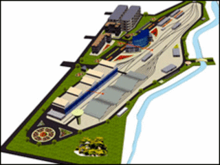 Phối cảnh nhà ga Tham Lương