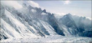 Glaciares en los Himalayas