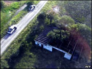 Lugar en el que se encontraron los cadáveres de 72 emigrantes asesinados.