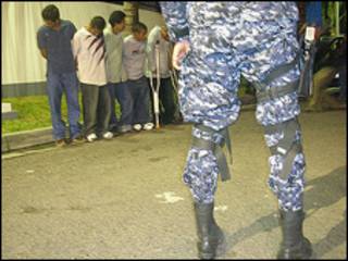 Detención de maras