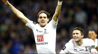 Woodgate scored the winner in Spurs' 2008 Carling Cup triumph