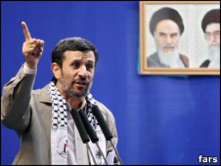 احمدی نژاد در نماز جمعه روز قدس