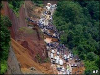 Deslizamento na Guatemala