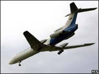 Tupolev 154/imagem de arquivo
