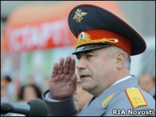 Начальник ГУВД Москвы Владимир Колокольцев