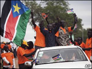 مؤيدون للانفصال في جنوب السودان
