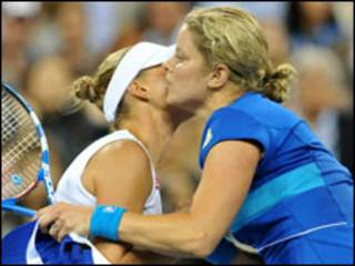 Kim Clijsters na Vera Zvonareva