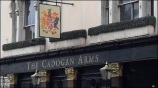 Лондонский паб Cadogan Arms