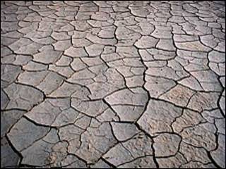 Tierra seca.