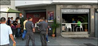 Café Venezuela, en Caracas